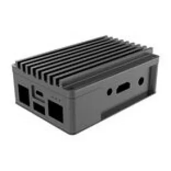 Akasa Skyline 3 Pro be ventiliatoriaus aliuminis korpusas, skirtas Asus Tinker Board 3/3s, juodas