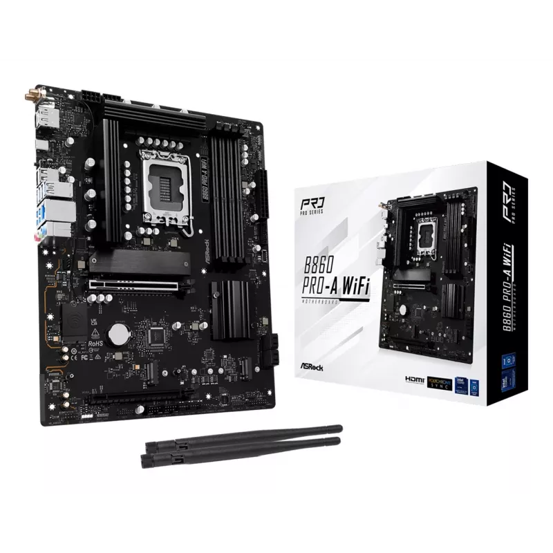 ASRock B860 Pro-A WiFi motininė plokštė