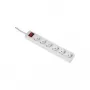 Hama 00030533 apsauginis nuo viršįtampių ilgintuvas baltas 6 lizdai 230 V 3 m