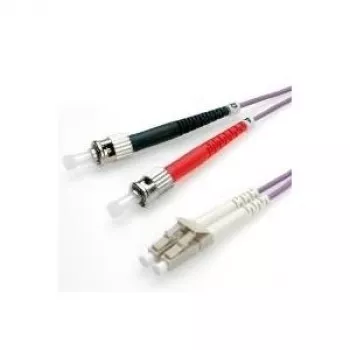 Šviesolaidinis jungiamasis laidas ROLINE LC/ST OM4 50/125µm 0,5 m