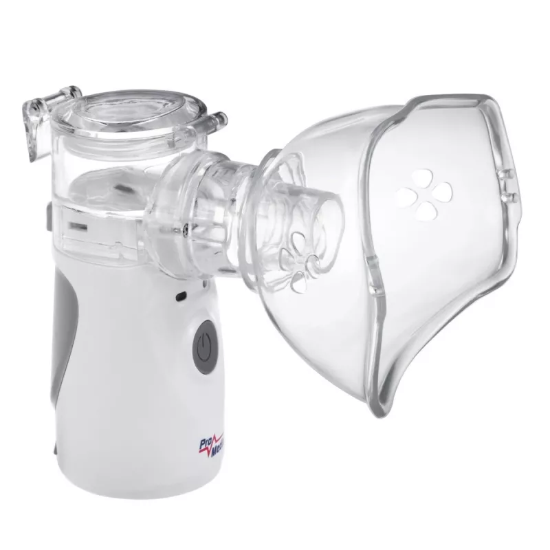 Nešiojamas tinklelinis inhaliatorius ProMedix PR-835 USB purkštuvas su baterija