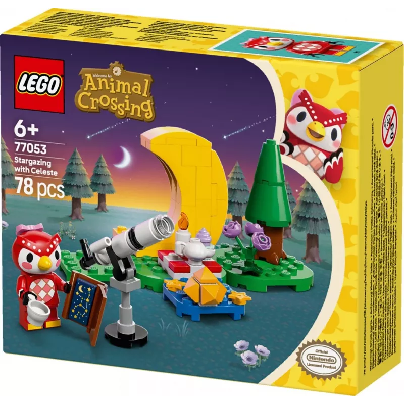 LEGO Animal Crossing Žvaigždžių stebėjimas su Eufemija rinkinys 77053