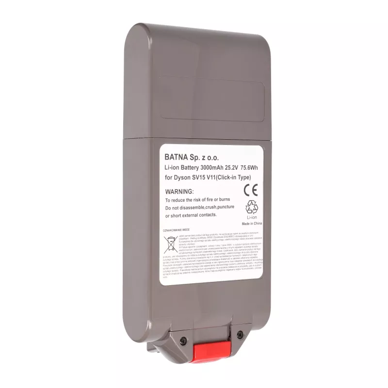 Pakeitimo baterija Dyson V11 25,2V 3000mAh Extralink