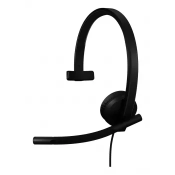 Logitech H570e – Ausinės ant ausų, laidinės, USB-C, sertifikuotos Microsoft Teams (981-001427)