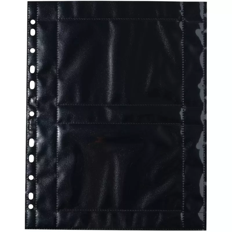 Foto kišenės HERMA Fotophan 10x15 cm gulsčios juodos 10 vnt.