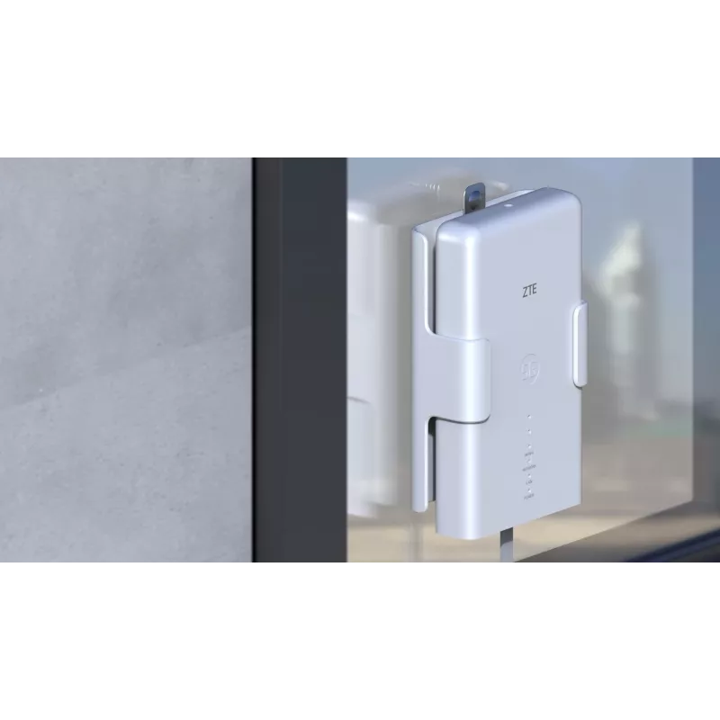 Wi‑Fi maršruto parinkimo rinkinys ZTE MC889 su 5G LTE lauko įrenginiu, Wi‑Fi 6, dvi juostos 2,4/5 GHz, 160 MHz, 5x Gigabit prievadai, PoE, IP65 lauke