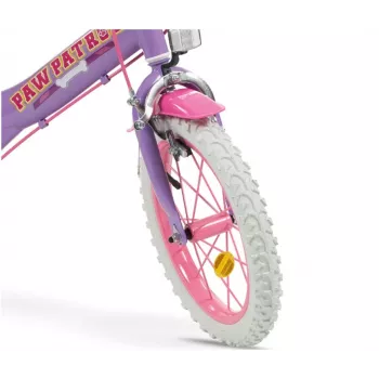 Vaikiškas dviratis 14 Paw Patrol Violetinis 1480 Mergaitėms TOIMSA