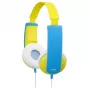 JVC HA-KD5-Y ausinės laidinės, galvos lankas, muzikinės, geltonos