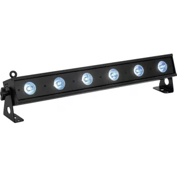 EUROLITE LED juosta LED BAR-6 QCL RGB+WW (MPN 51930389) – RGB ir šiltai balta sceninė šviesos juosta