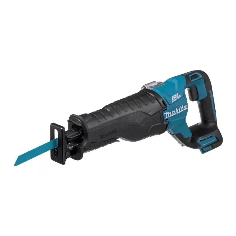 Pjūklas stūmoklinis Makita DJR187Z, 18V Li-Ion, eiga 32 mm, smūgių dažnis 2300–3000 s/min, pjovimo gylis mediena 255 mm, metalas 130 mm