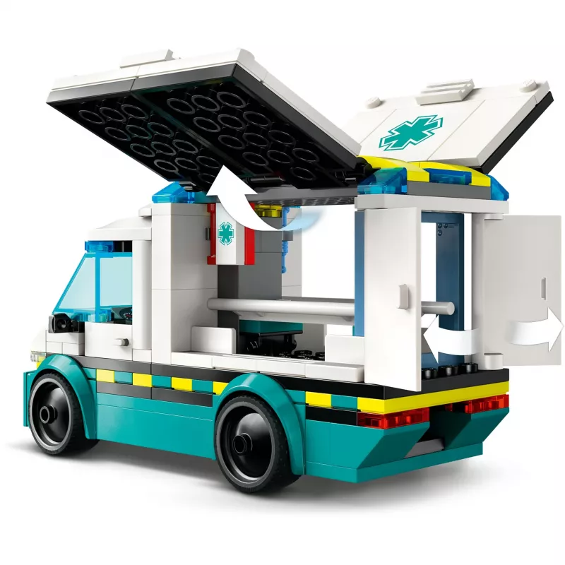 LEGO CITY 60451 Greitosios pagalbos automobilis
