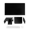Ergonominis monitoriaus stovas ant stalo, reguliuojamas plotis, iki 25 kg