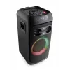 Nešiojamas vakarėlių garsiakalbis JVC XS-EP514B, 150W RMS, Bluetooth 5.0, TWS, 4000 mAh baterija, karaoke, FM, juodas