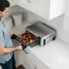 Ninja SP101 Vienvietis 10 L Laisvai pastatomas 2400 W Karšto oro gruzdintuvas Juodas, Nerūdijantis plienas