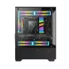 Korpusas GOLDEN TIGER Raider SL-2 (RAIDERSL-2) mini bokštas, micro ATX, juodas