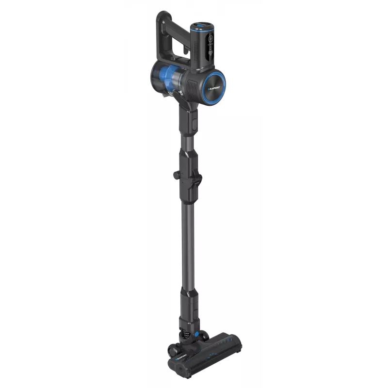 Belaidis lazdelinis dulkių siurblys BLAUPUNKT VCH801, 22,2 V baterija, 200 W, 0,5 L cikloninis be maišelio, LED, kietoms grindims