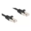 DeLOCK RJ50 (vyriškas) į RJ50 (vyriškas) S/FTP tinklo kabelis 0,25 m juodos spalvos