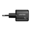 Unitek sieninis įkroviklis 2x GaN 45W — 2× USB‑C PD 3.0 ir QC greitasis įkrovimas
