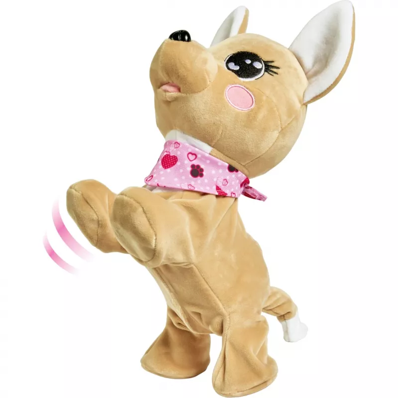 ChiChi LOVE Baby Boo, pliušinis žaislas smėlio/rožinės spalvos, 30 cm