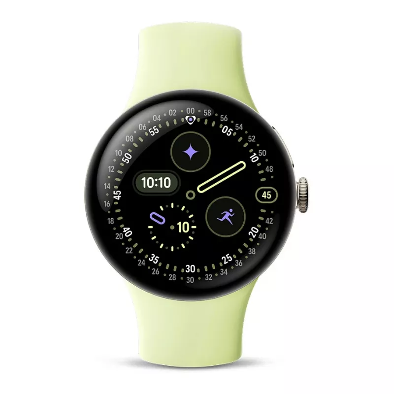 Google Pixel Watch 4 – 41 mm – Šampano aukso spalvos aliumininis išmanusis laikrodis (GA06002-EU)