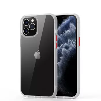 Apsauginis dėklas Devia Shark iPhone 12 Pro Max, baltas