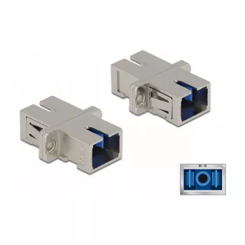 Optiminis jungiklis SC Simplex moteriškas į SC Simplex moterišką DeLOCK 86872
