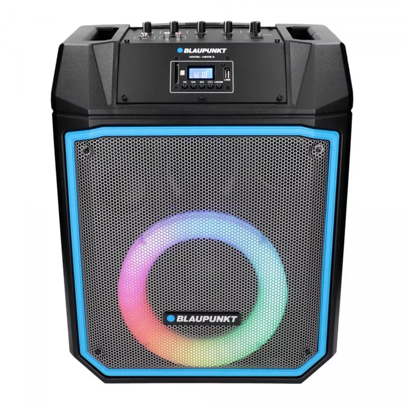 Audio sistema Blaupunkt MB08.2 PLL FM USB/SD/BT karaoke su LED