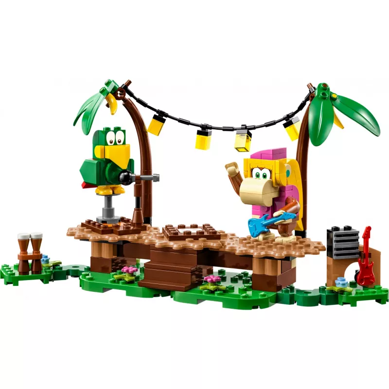LEGO Super Mario Džiunglių Džemas plėtinys 71421 su Diksy Kong – interaktyvaus žaidimo rinkinys