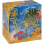 Bubble-Mower vejapjovė su muilo burbulais, mėlyna/raudona