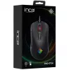 INCA Gaming Mouse IMG-GT14 3600 DPI, RGB, 7 mygtukai, USB, juoda