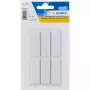 HERMA 15187 lipnūs etikečių padėklai balti 15x45 mm 6 vnt