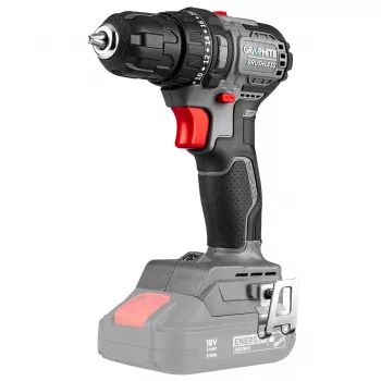 GRĖŽTUVAS SU ŠEPETĖLIŲ NETURINČIU VARIKLIU GRAPHITE 58ge139 18V 10mm Griebtuvas Compact Energy+