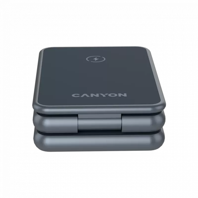 CANYON OnCharge 309 sulankstomas belaidis 3v1 įkroviklis 15W metalinis