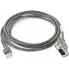 Zebros CBA-R08-S07ZBR nuoseklusis laidas pilkas 2,1336 m RS232 DB9