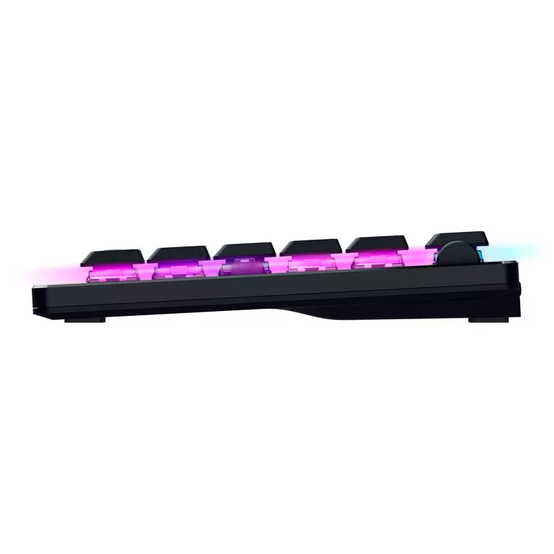 Razer DeathStalker V2 Pro Tenkeyless klaviatūra, žaidimų, USB / Bluetooth, QWERTY, juoda