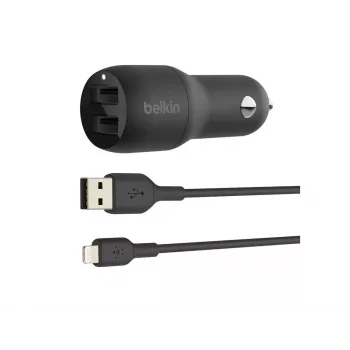 Automobilinis įkroviklis Belkin Boost Charge Universal CCD001BT1MBK