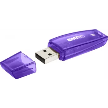 USB atmintukas 8GB EMTEC C410 (Juoda) USB 2.0 (ECMMD8GC410)