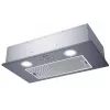 Įmontuojamas gartraukis CANDY CBG625/1X, 520 mm, 207 m³/h, anglies filtras, sukamoji rankenėlė, sidabrinis