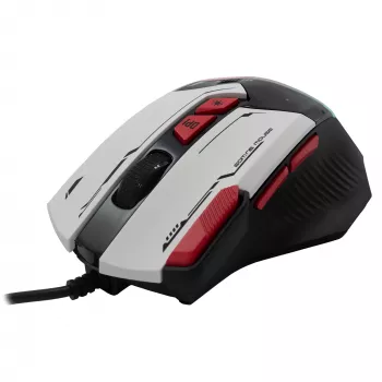 Pelė Baracuda BGM-042 MANTA balta USB