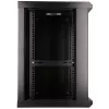 Sieninis spintos stovas Extralink 12U 600x600 Juodas