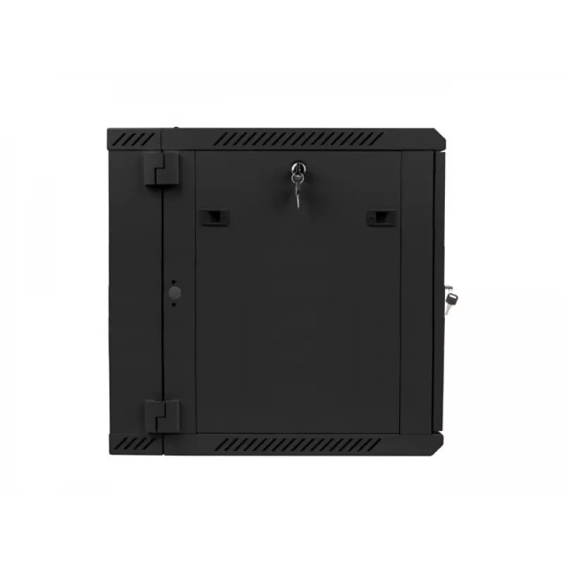 Sieninis 19 colių 12U LANBERG 600x600 mm juodas spintos stovas