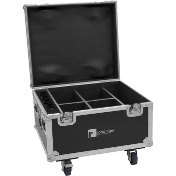 Roadinger transportinis dėklas 4× AKKU IP PAR 7 QCL WDMX su įkrovimo funkcija 31005182