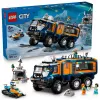LEGO City Arktinis tyrinėtojų sunkvežimis 60471 – 1064 dalių rinkinys su 4 minifigūrėlėmis ir mobiliąja laboratorija, nuo 8 metų
