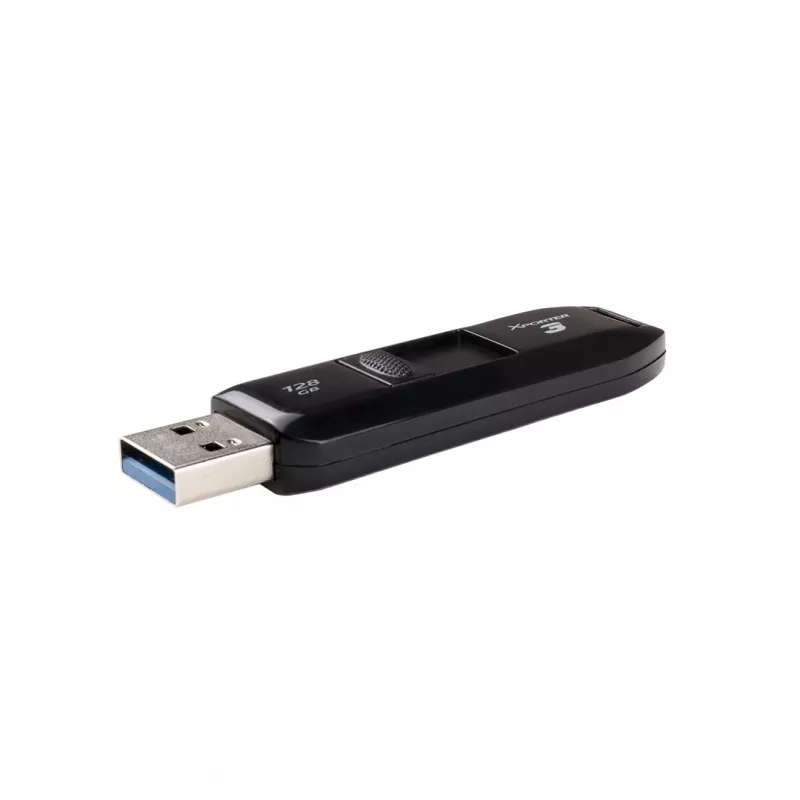 USB atmintukas PATRIOT Xporter 128 GB USB Type-A 3.2 Gen 1 (80 MB/s) juodas slankiklis