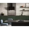 Vertikalus Eco Duo Stiklinis Sieninis Gartraukis Juodas