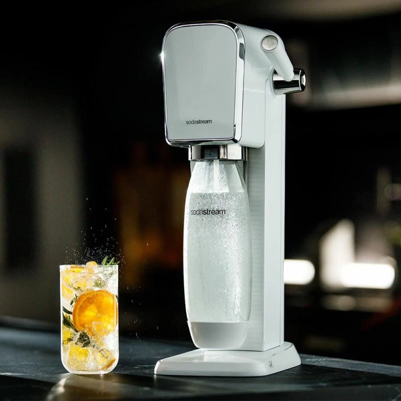 SodaStream Art gazuotas vandens aparatas baltas QC su 1L PET buteliu (1013511310)