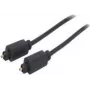 shiverpeaks 2,0 m Toslink – Toslink – TOSLINK – Kištukas – TOSLINK – Kištukas – Auksuotas – Juodas (BS69004-2.0)