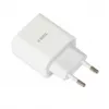 Vidinis USB Type-C greitasis įkroviklis IBOX C-37, 20W, USB-C PD 3.0, 3 A išėjimas, Baltas