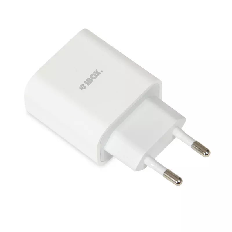 Vidinis USB Type-C greitasis įkroviklis IBOX C-37, 20W, USB-C PD 3.0, 3 A išėjimas, Baltas