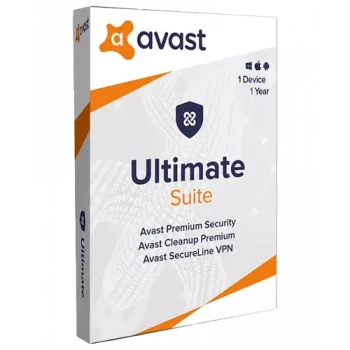 Avast Ultimate | 1 Įrenginys | 1 Metai (tik Windows)